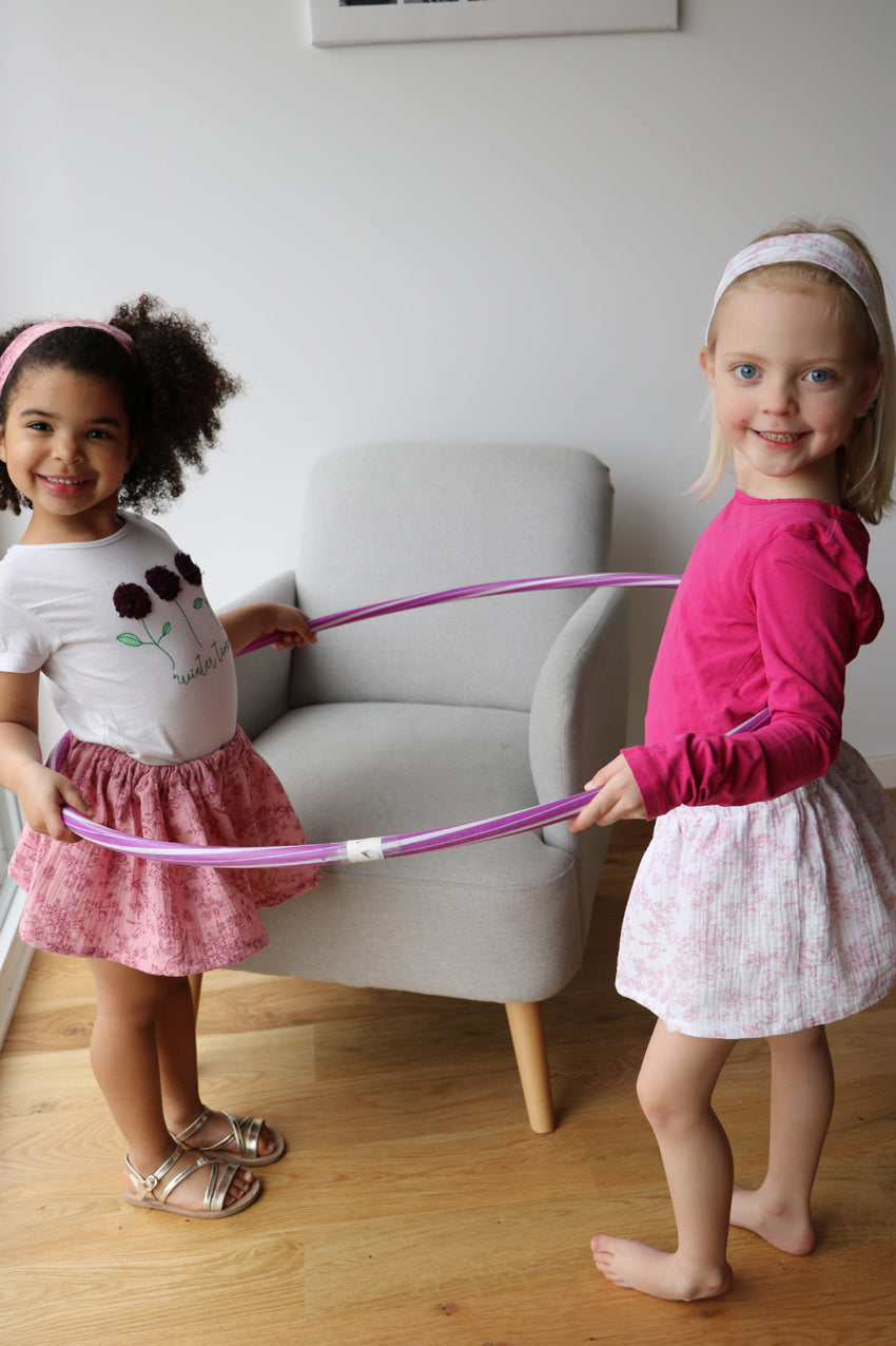 Tuto couture jupe + bandeau de 2 à 8 ans