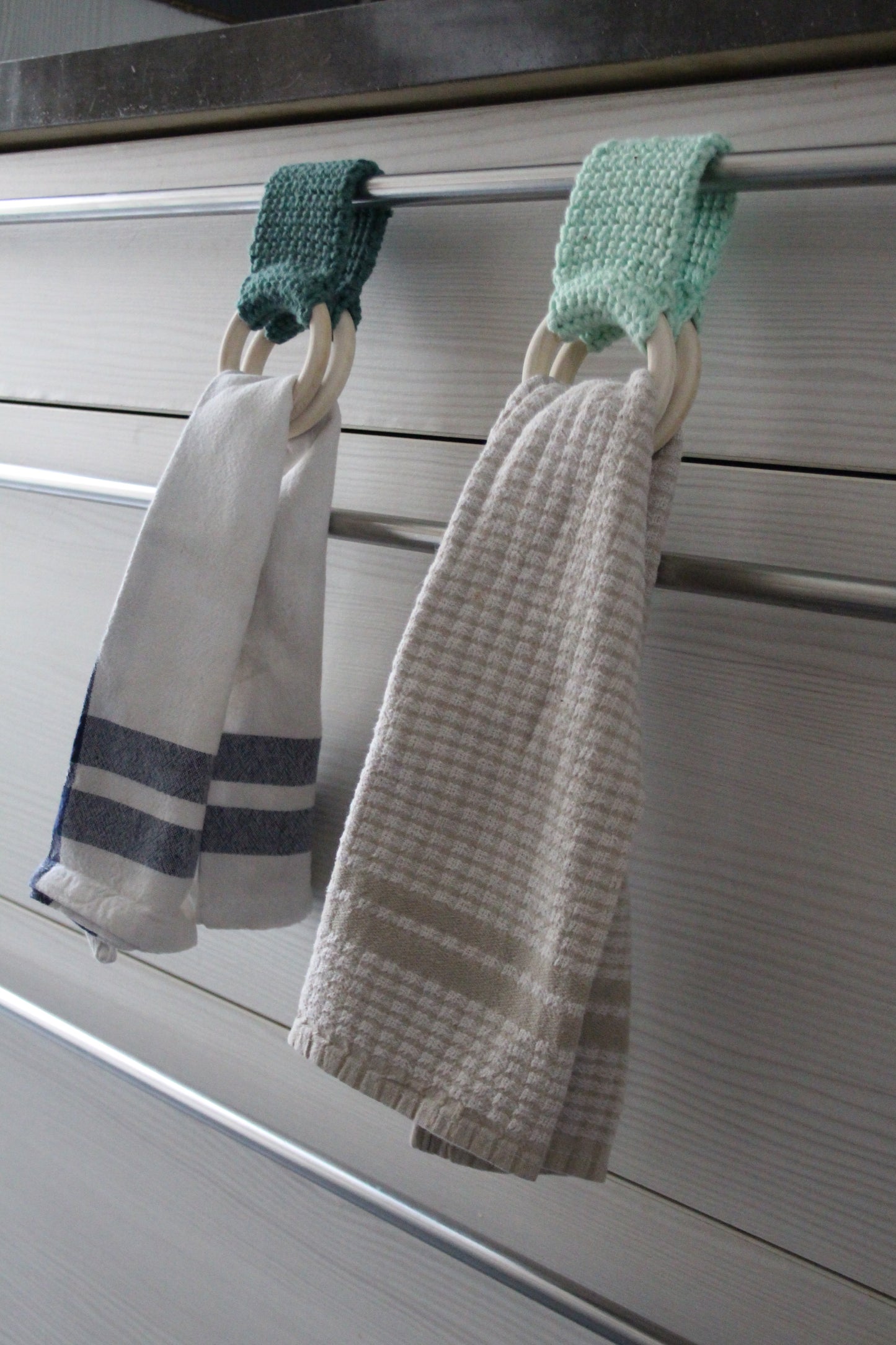 Lot accessoires de cuisine bleu Tiffany et turquoise