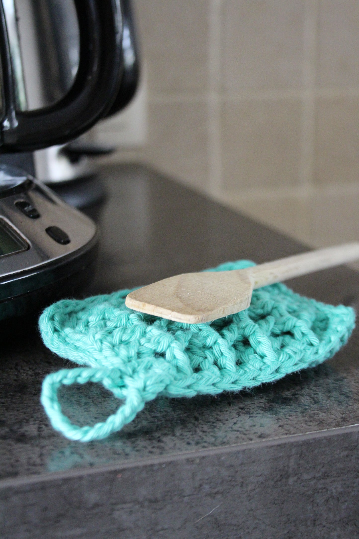 Lot accessoires de cuisine bleu Tiffany et turquoise