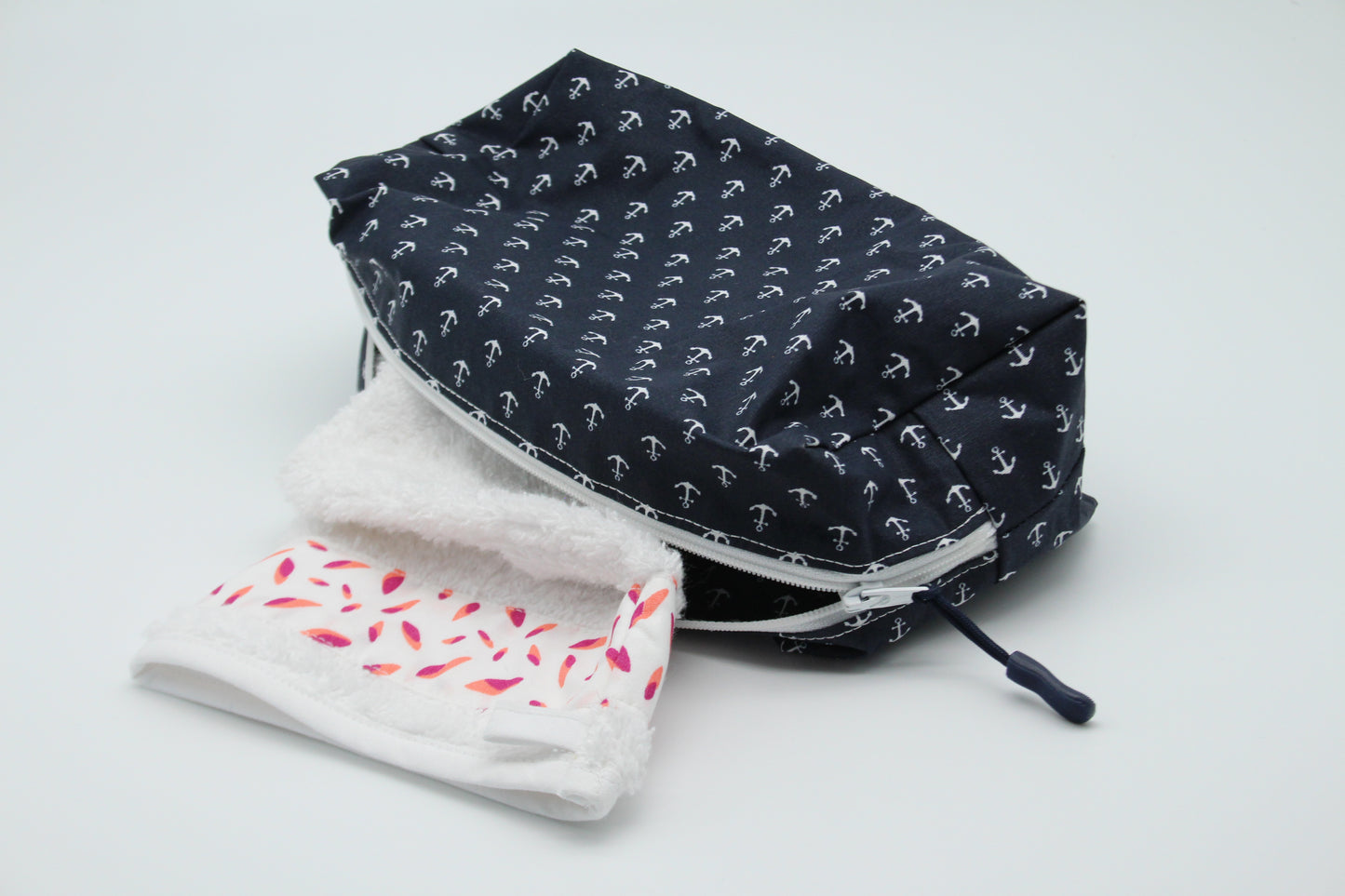 Trousse à motif ancre