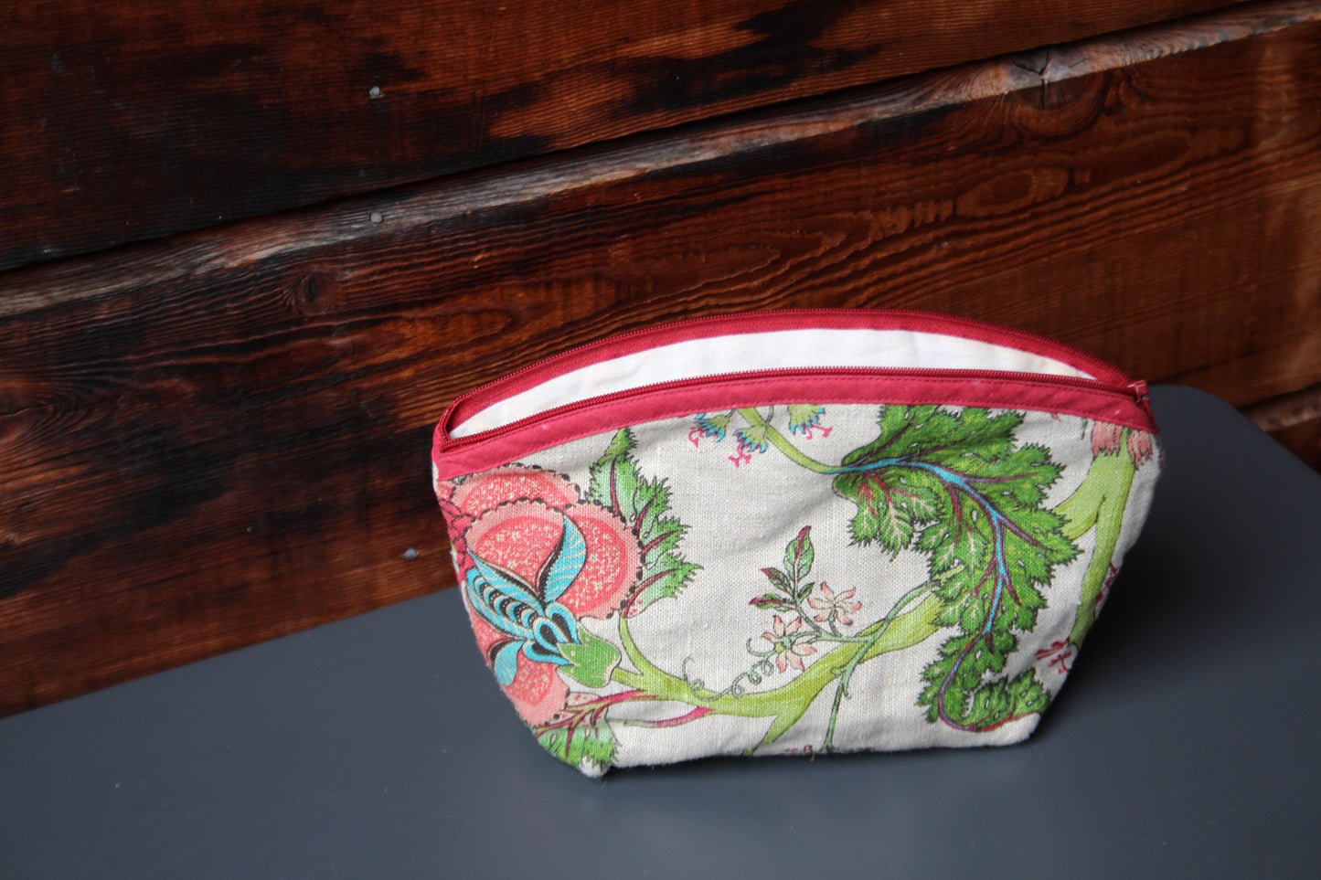 Kit couture trousse Thalia floral rouge
