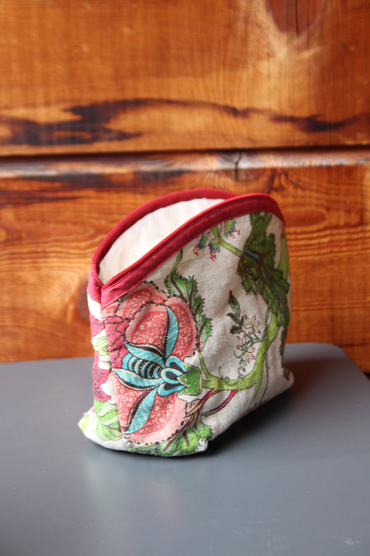 Kit couture trousse Thalia floral rouge
