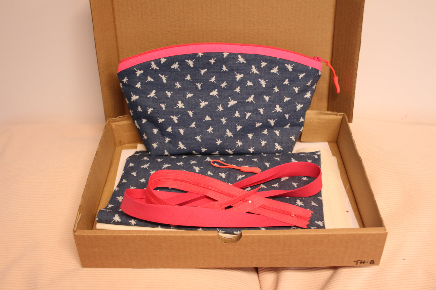 Kit couture trousse Thalia bleue