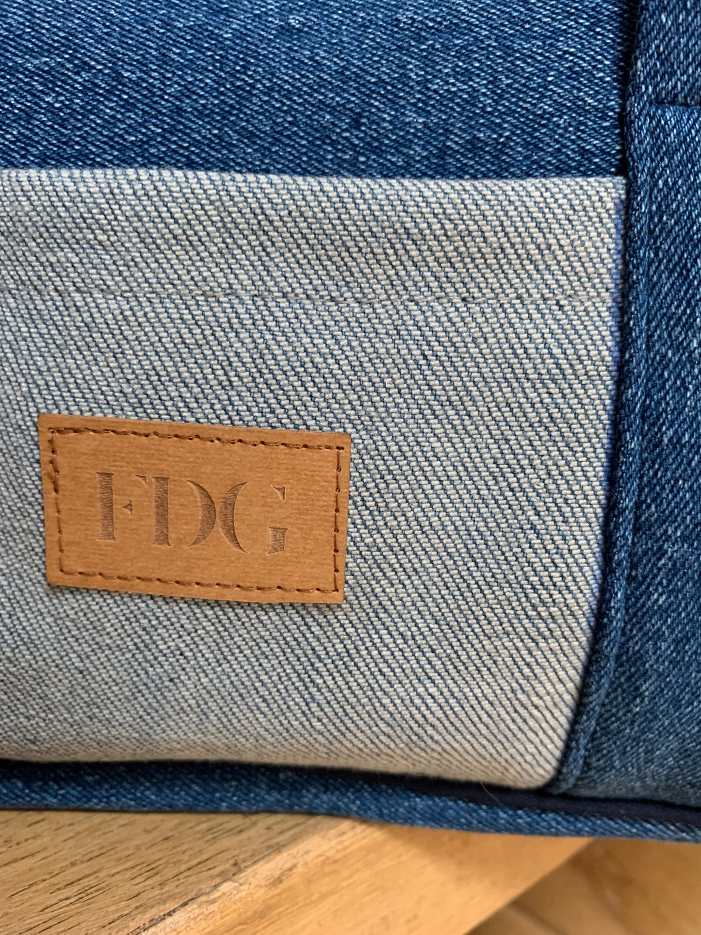 Trousse de toilette en jeans recyclé Joy