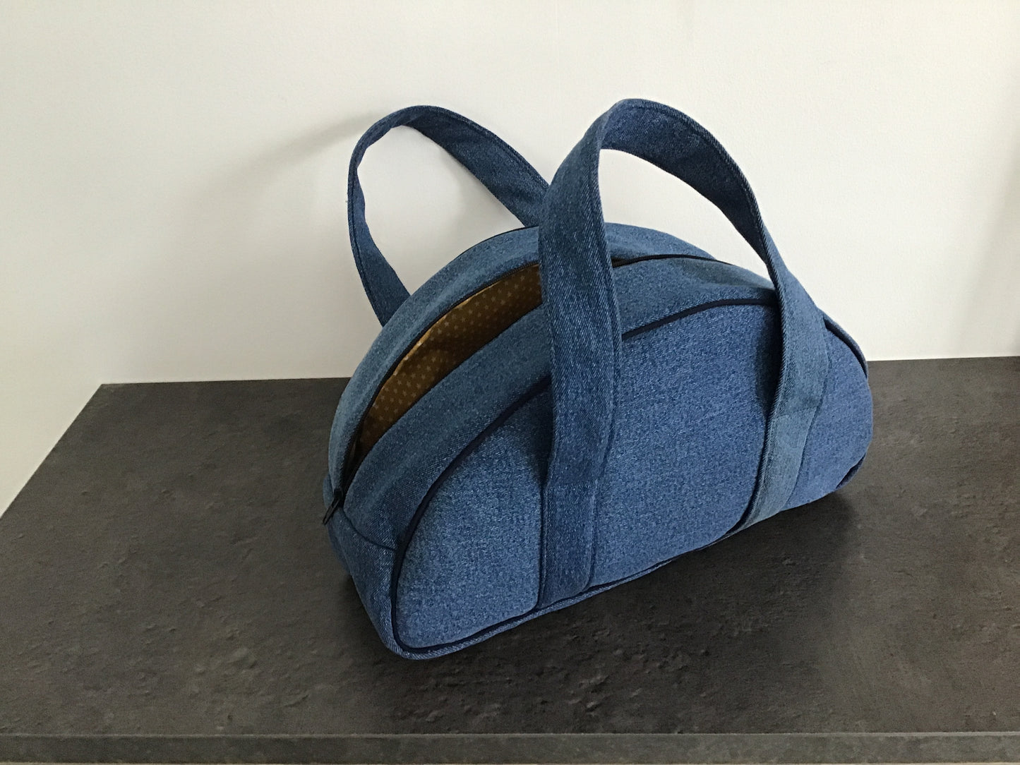 Trousse de toilette en jeans recyclé Joy