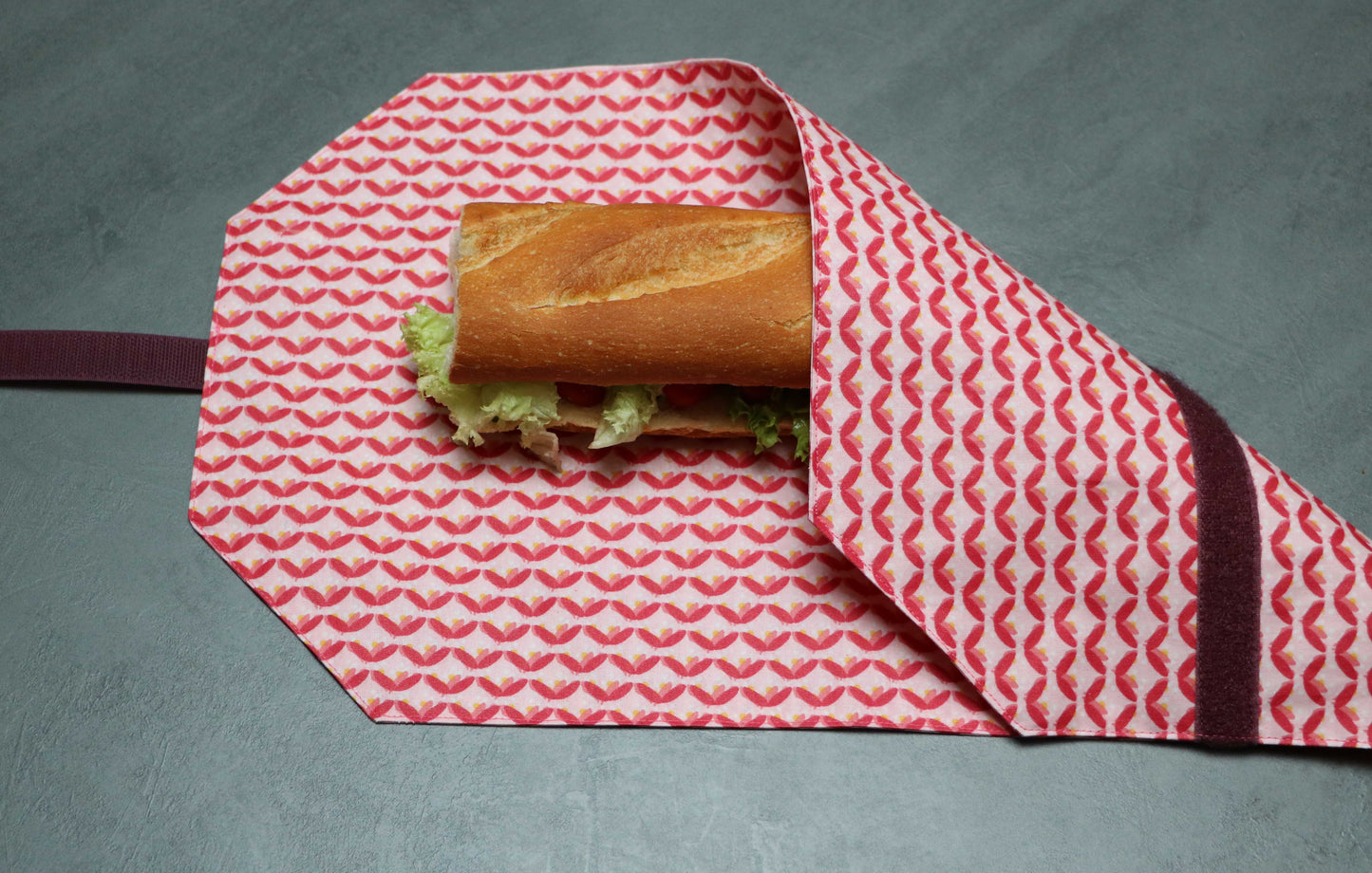 Tuto couture emballage sandwich tartine en PDF