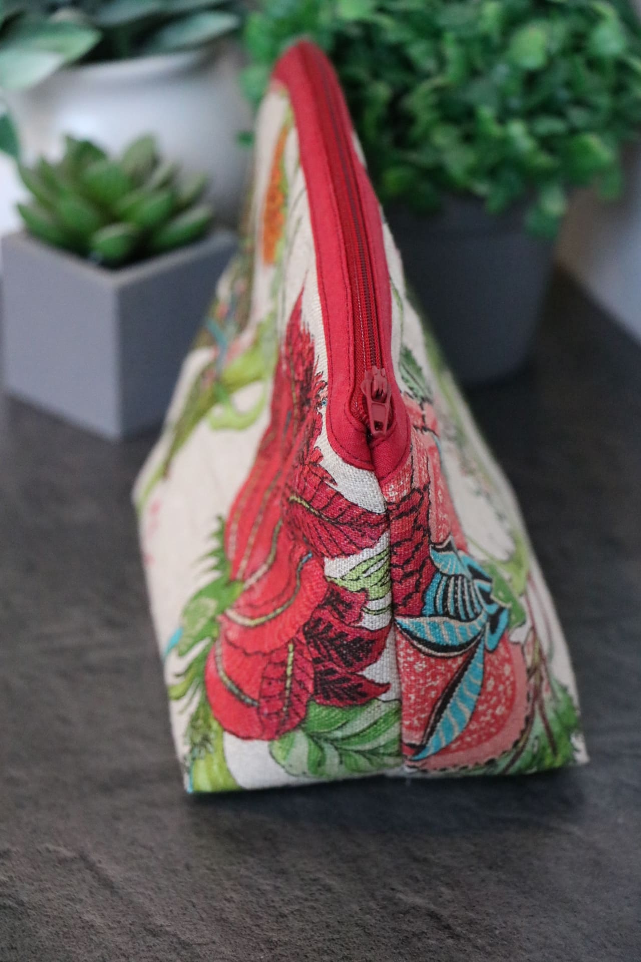 Tuto couture Trousse Thalia, avec tirette (2 formats)