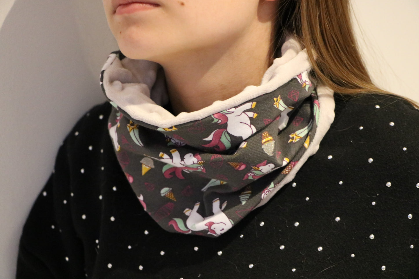 Tuto couture snood enfant 2 > 12 ans en PDF