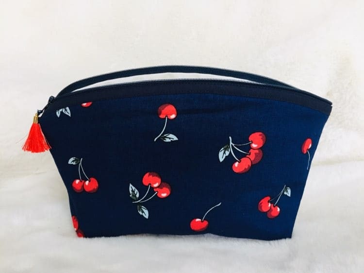 Tuto couture Trousse Thalia, avec tirette (2 formats)