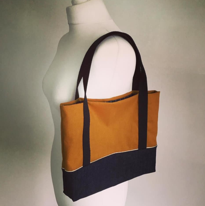 Tuto couture sac cabas Octave, format A4