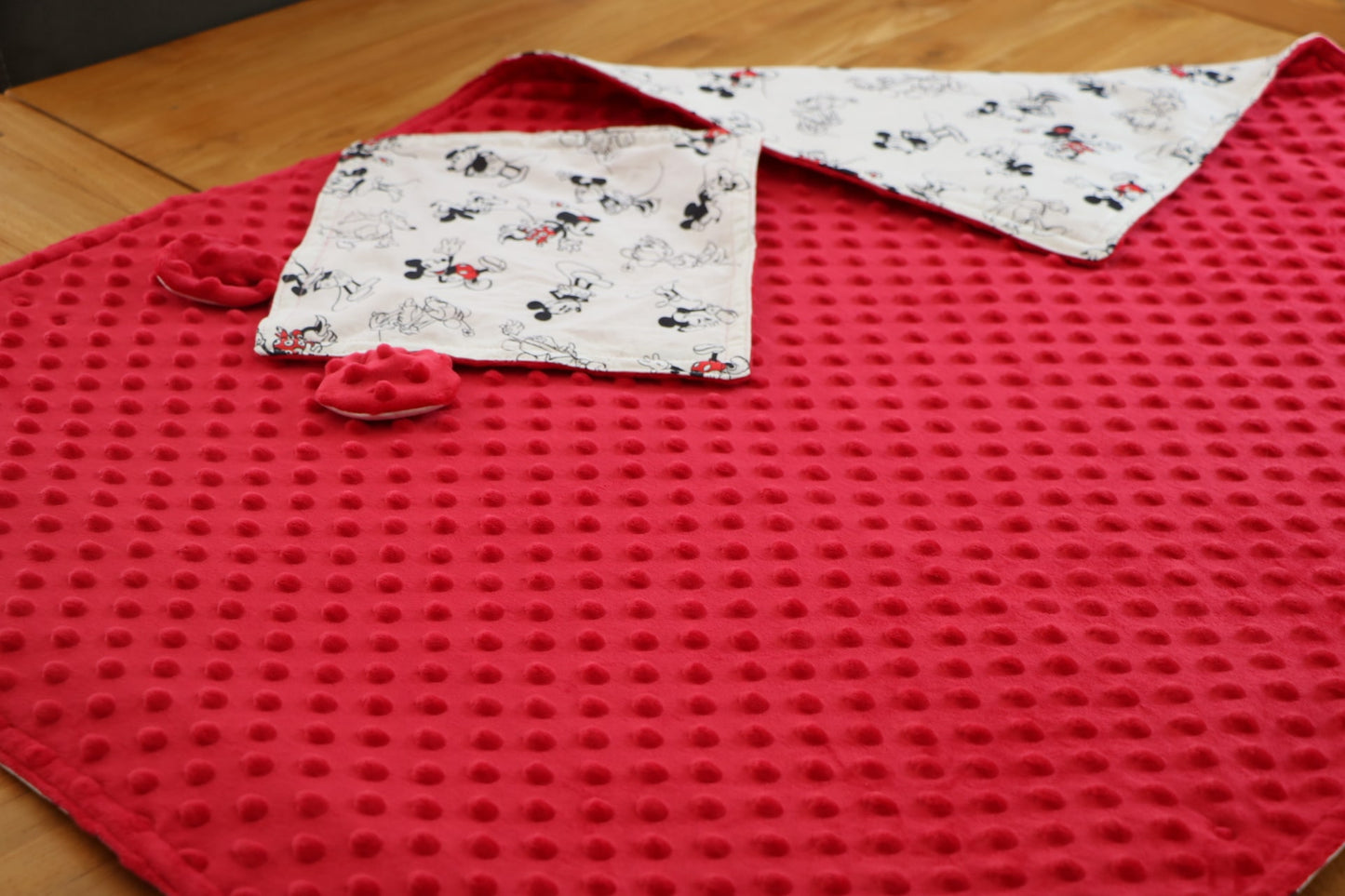 Tuto couture couverture bébé et petit doudou en PDF