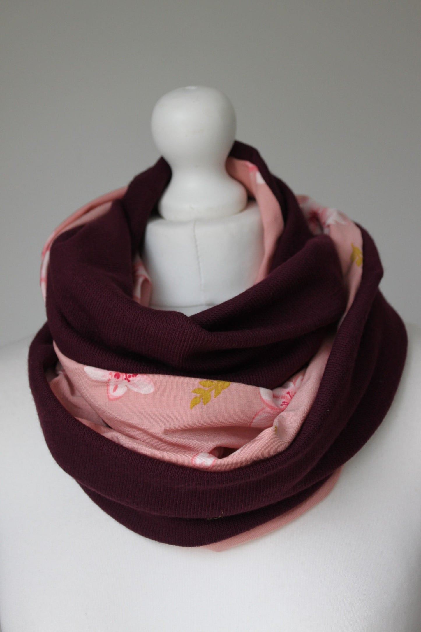 Tuto snood double tour de cou adulte en PDF
