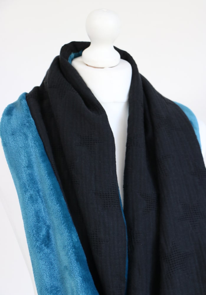 Tuto snood double tour de cou adulte en PDF