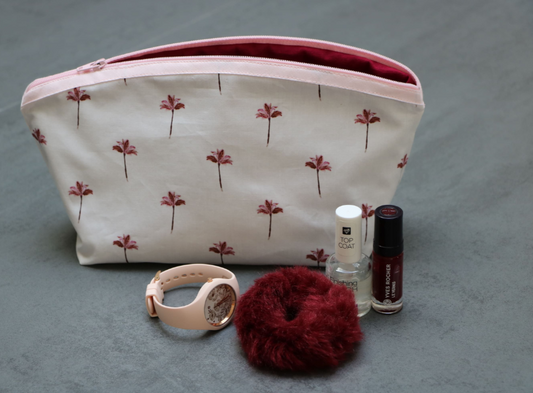 Tuto couture Trousse Thalia, avec tirette (2 formats)