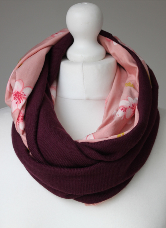 Tuto snood double tour de cou adulte en PDF